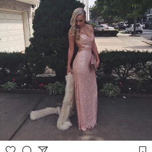 Light Pink Prom Dress!